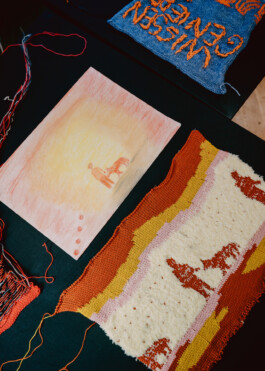 Kollektive Struckmuster Detail 